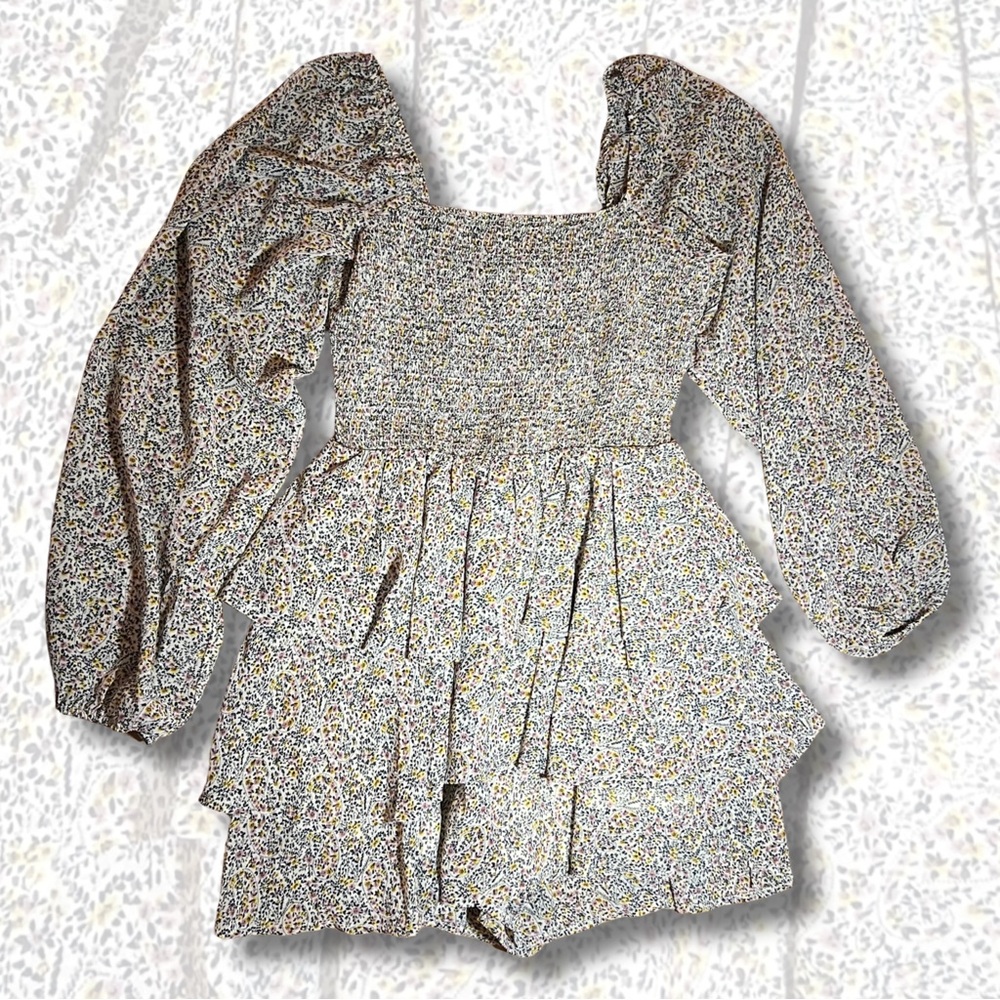 Entro Textured Floral Knit Top